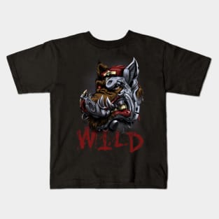 wild boar Kids T-Shirt